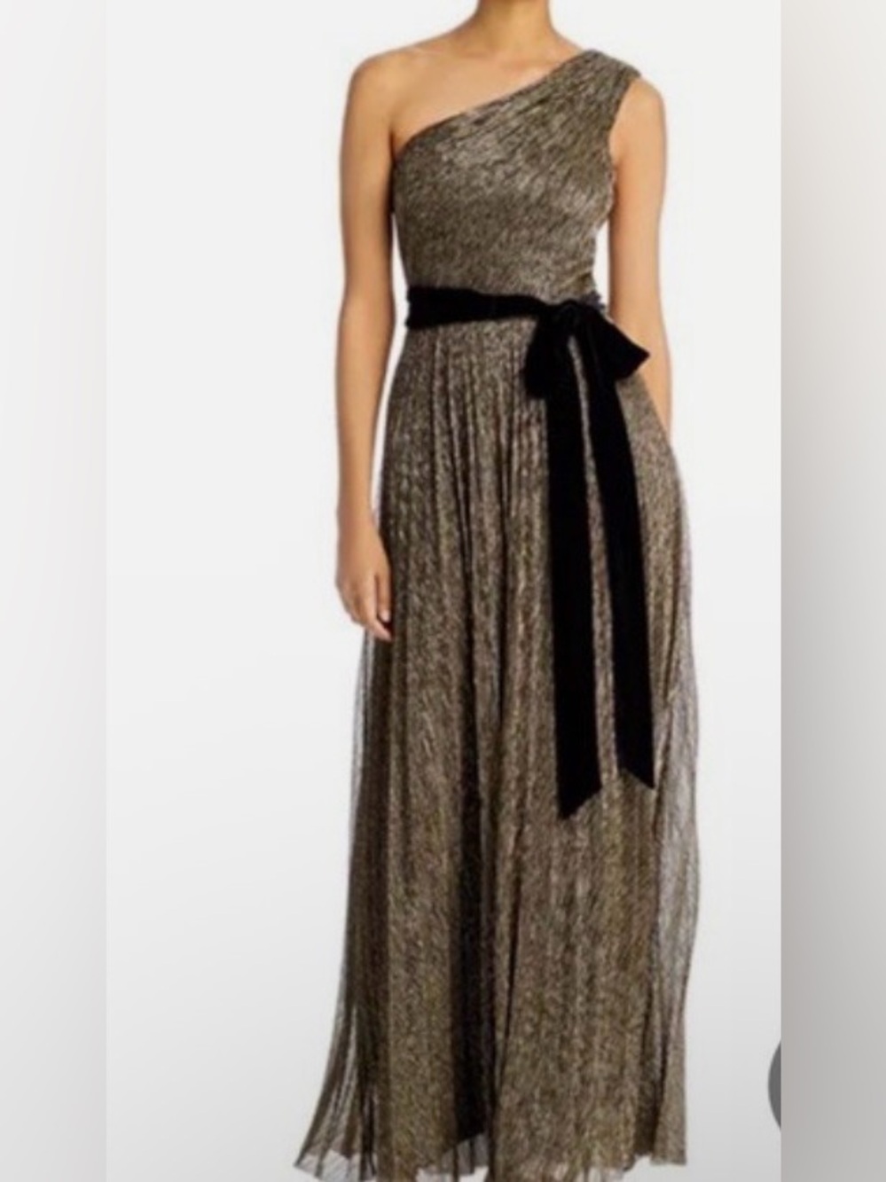Aqua formal One Shoulder Long Women's Dress